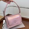 2025 новая модная повседневная простая маленькая квадратная женская сумка высокой стоимости ретро мода зарубежный стиль через плечо косая женская сумка