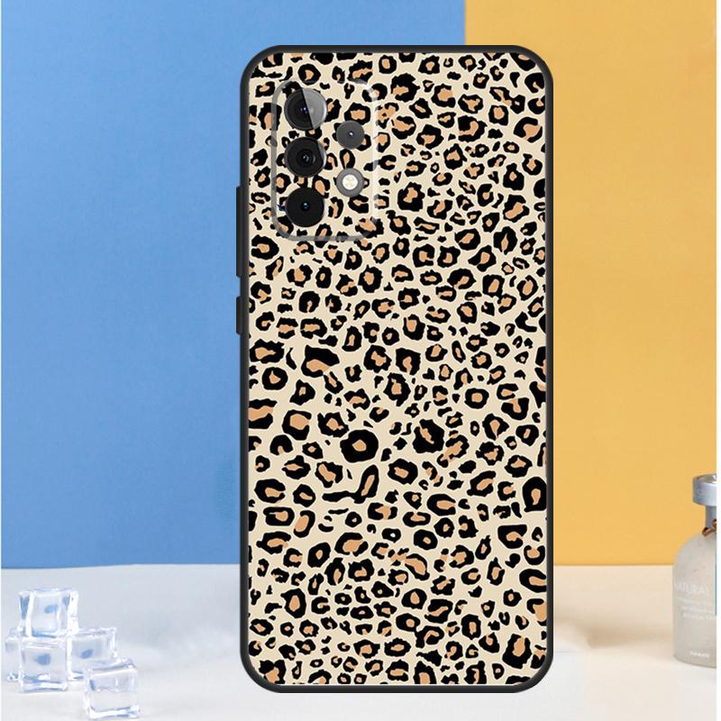 Чехол с принтом тигра, леопарда, пантеры для Samsung Galaxy A05 A06 A13 A33 A53 A36 A26 A16 A54 A34 A14 A32 A52 A55 A35 A15 A56