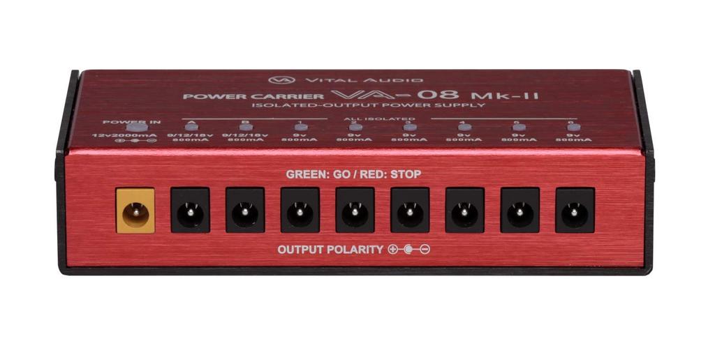 VITAL AUDIO Power Supply VA-08 MkII Black
