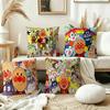 Anime Anpanman Movie Cushion Cover Car Throw Pillow Case For Sofa Car Christmas Gift 40x40cm 45x45cm