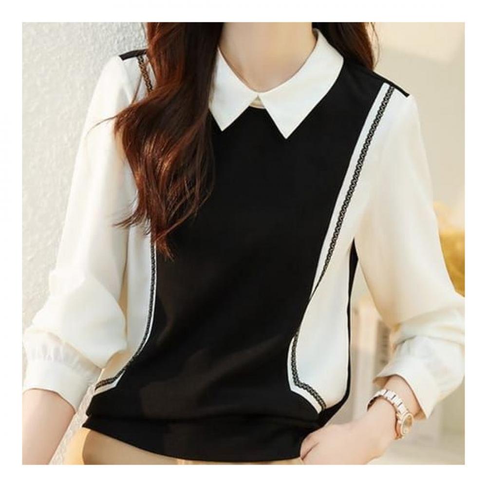 Navava Long Sleeve Collar Shirt Nb1870