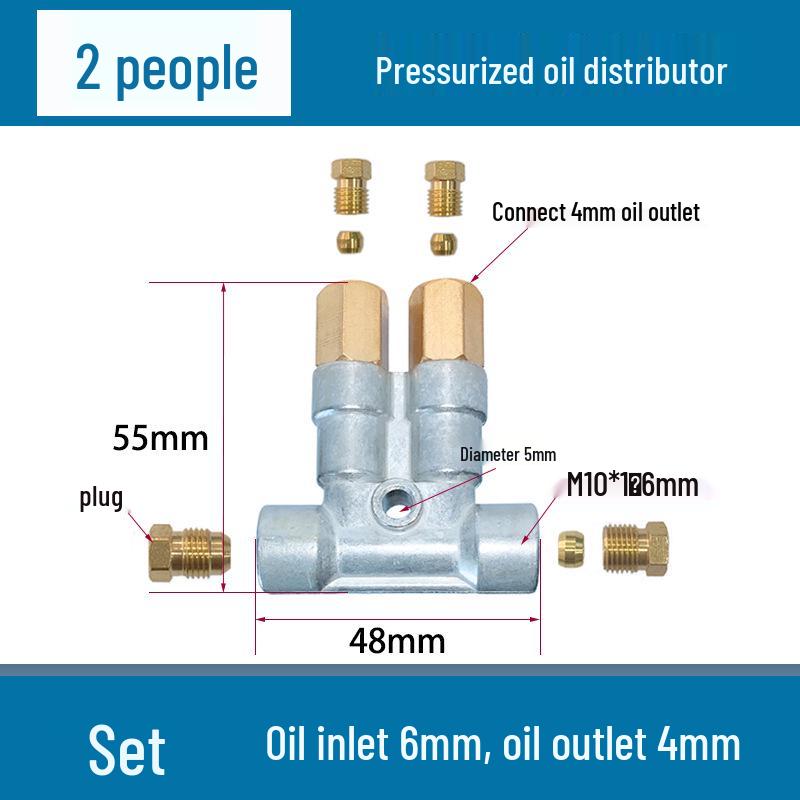 DF1400 Pressurized Grease and Oil Manifold Distributor