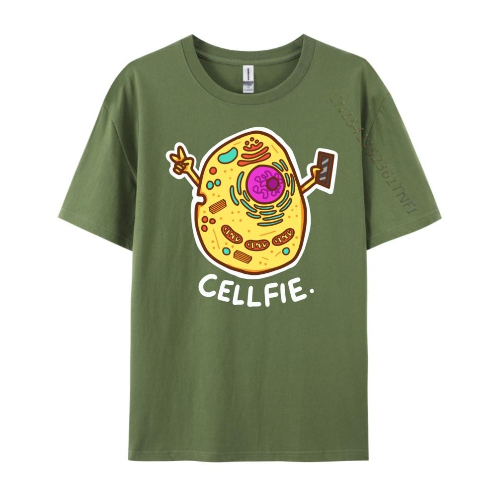 Cell Fie Science Biology Mens TShirts Camisetas De Hombre Harajuku Limited Time Special Tshirt Graphic