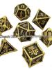 Металлический набор многогранных кубиков Ктулху для настольных ролевых игр и Dungeons & Dragons