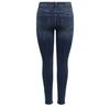 Only Blush Life Mid Waist Skinny Ankle Jeans