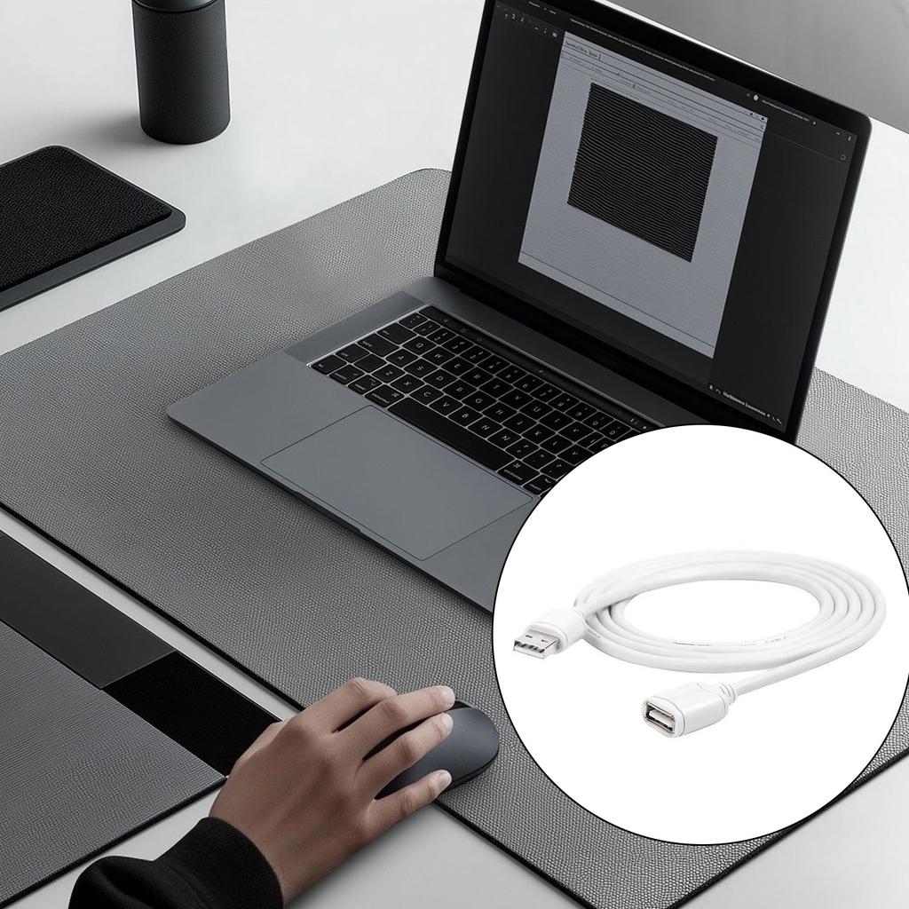 USB-удлинитель USB 2.0 Удлинительный кабель USB Male to Female для USB-флешки, кардридера, мыши