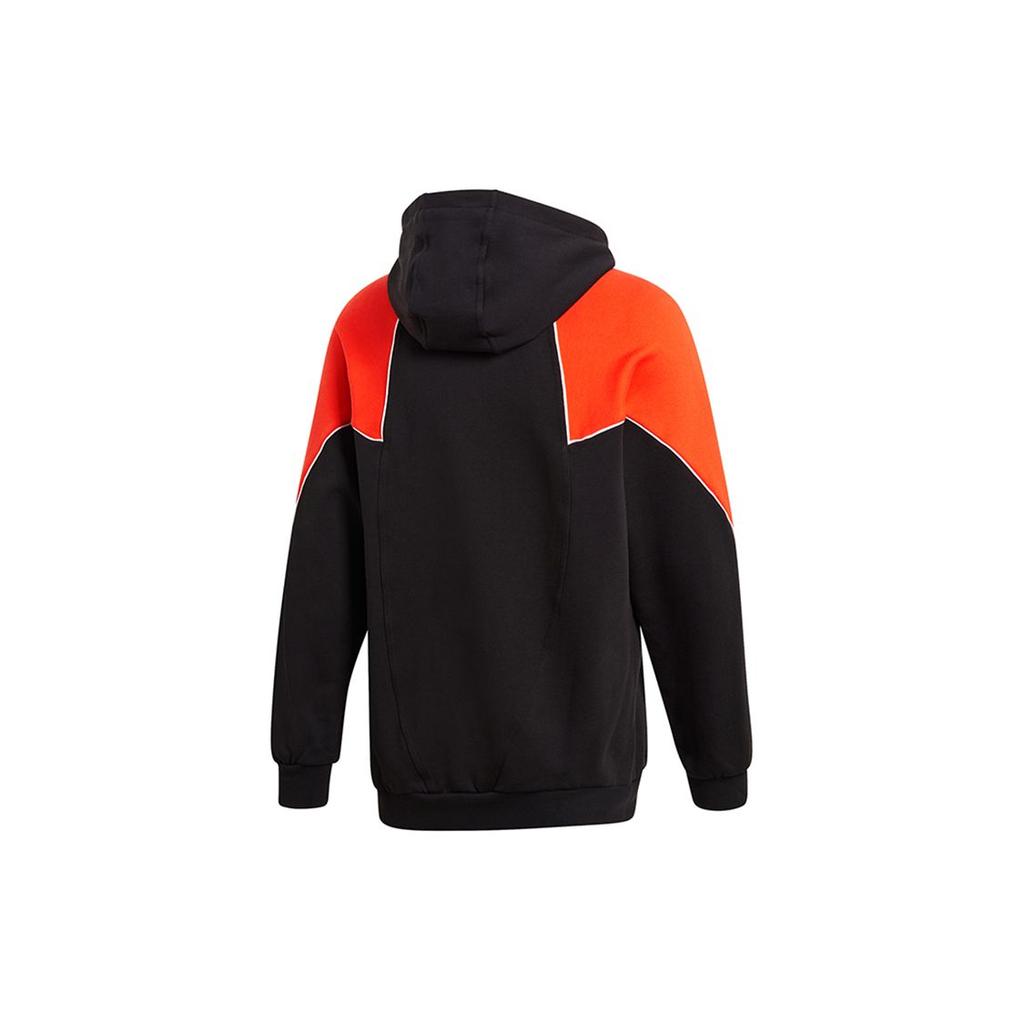 Adidas Originals Clover Bg Tf Ab Hoodie Sport Sweatshirt Men Tops Black Orange GE0868