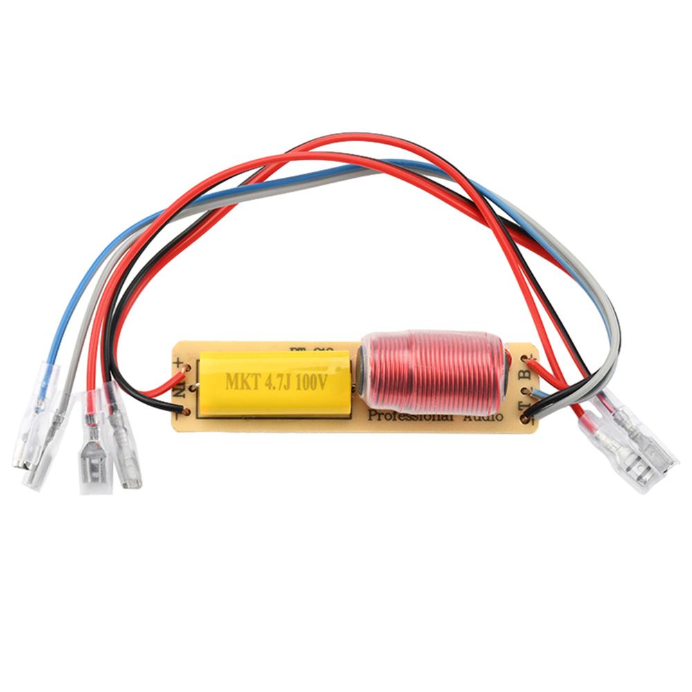80W High Low 2 Way HiFi Speaker Frequency Splitter DIY Module for Car Sound System Modification Car Speaker Frequency Divider