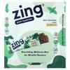 Zing Bars Vegan Bars, with Almond Butter Dark Chocolate Mint, 12 Bars, 1.76 Oz (50 G) Each