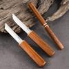 2pcs/set Plastic Handle Fruit Knife Boning Knife Meat Cleaver Butcher Chopping Slicer