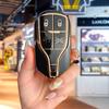 Чехол для ключа автомобиля из ТПУ для Maserati Ghibli 2014 до Quattroporte Levante, держатель для брелка, защитная крышка для умного пульта дистанционного управления