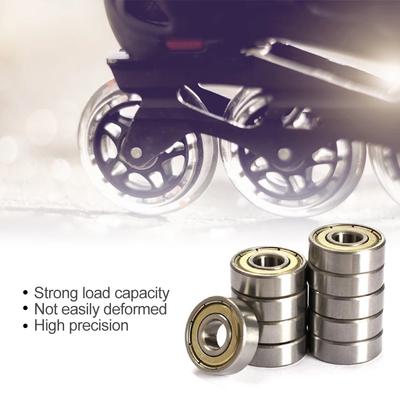 20/10 шт. Шариковые подшипники 608zz/608rs ABEC-9/7 Миниатюрные подшипники Глубокий паз Роликовый подшипник из углеродистой стали для скейтборда