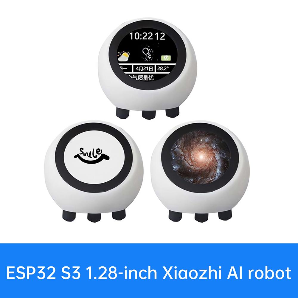 ESP32-S3 Voice Module With 1.28Inch Display Screen Xiaozhi AI Deepseek Artificial Intelligence Voice Robot Development Board