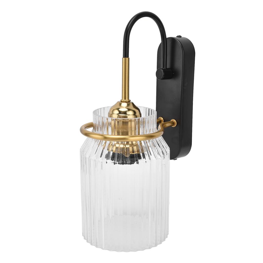 E26/E27 настенный светильник в стиле ретро со стеклянным абажуром настенный светильник для изголовья кровати в спальне, гостиной, 110 В?240В