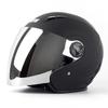 VIRTUE Open Face Motorcycle Helmet Men Women ABS Shell Half With Removable Visor Lightweight Safety Gear