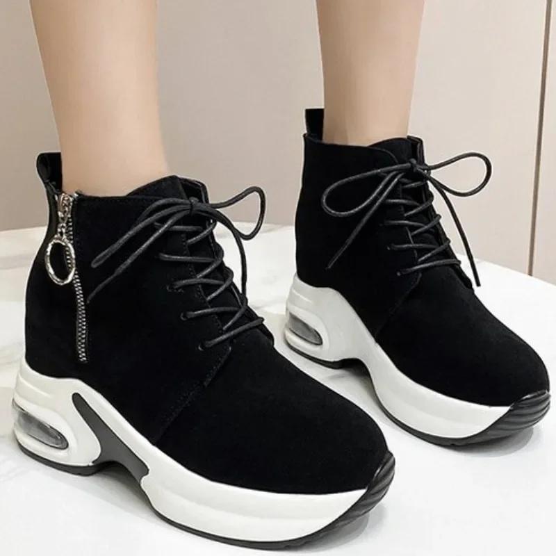 Женские кроссовки на платформе Женская обувь Повседневная женская обувь на танкетке Basket 2024 Обувь для тенниса Женские толстые женские летние кроссовки