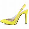 Women Sexy Back Ankle Strap Pointed High Heels 11cm Women Wedding Shoes