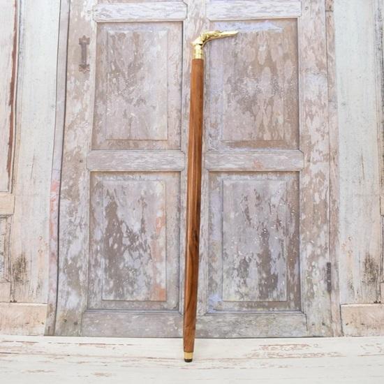 93,98 см Трость для ходьбы для собак, борзых, латунная Трость для охотников, подарок для дедушки, папы, деревянная Трость в стиле ар-деко