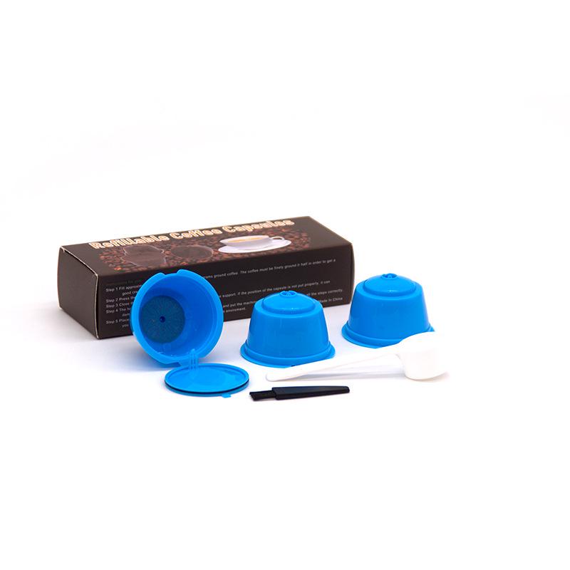 3-Pack Coffee Capsule Mesh Filters for DOLCE GUSTO - Color Box Packaging