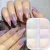 6 Grids Nail Glitter Aurora Mirror Powder Pearl Shell Rubbing Pigment Soap Sparkly Charm Nails Art Design