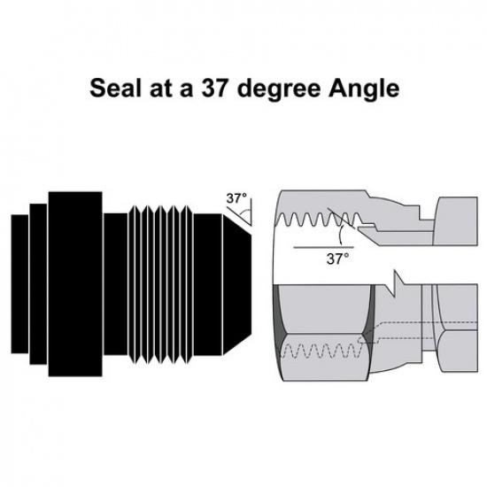 2-4pc Male Billet Aluminum Weld On Fitting Nuts 4AN 6AN 8AN 10AN 12AN 16AN 20AN