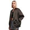 Urban Classics Womens/Ladies Satin Oversized Bomber Jacket