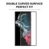 HAT PRINCE 0.26mm 3D Curved Full Glue Tempered Glass Full Screen Protector [Support Fingerprint Unlocking] for Samsung Galaxy S22 Ultra 5G
