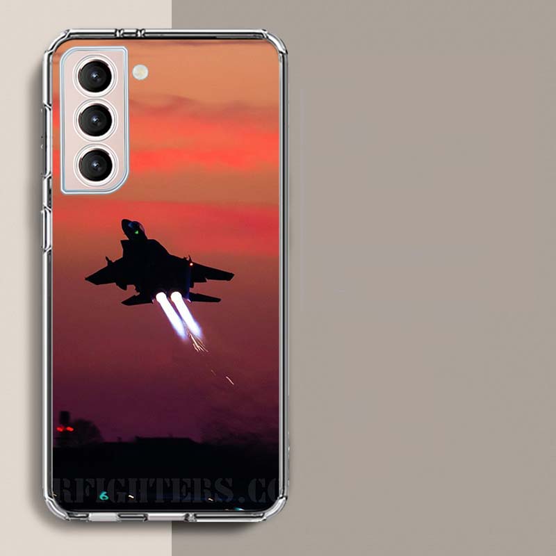 Черный истребитель Небо Чехол для телефона Samsung A17 A56 A36 A26 A16 A55 A35 A25 A15 A05S Galaxy A71 A51 A41 A31 A21S A70 A50 A40 A3
