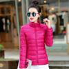 Elegant Then Extra Large Size Light Section Down Jacket Women Short Section Stand-up Collar Plus Size Comfortable Unique Personalized Clothes