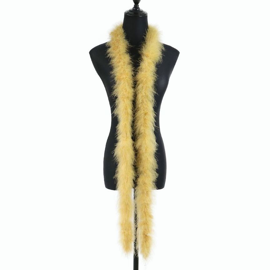 DIY 2 Meter Fluffy White Marabou Turkey Feathers Boa 11-50g Natural Feather Scarf for Wedding Dress Christmas Decorative Plumes
