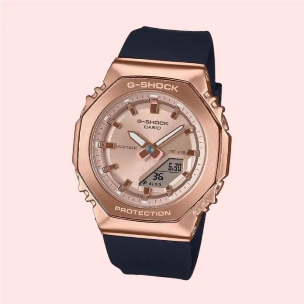 G-SHOCK Sumo G-SHOCK Watch GM S2110PG 1A4DR G-SHOCK Mini Rose Gold Women's 4595219