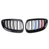 Rhyming Front Bumper Kidney Grille Dual Single Slat Grill Fit For BMW 3-Series E92 E93 M3 Coupe 2006 - 2010 Car