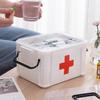 First Aid Kit Medicine Storage Box Portable Emergency Box Household Double Layers Medicine Boxes Medical Kit Storage Organizer