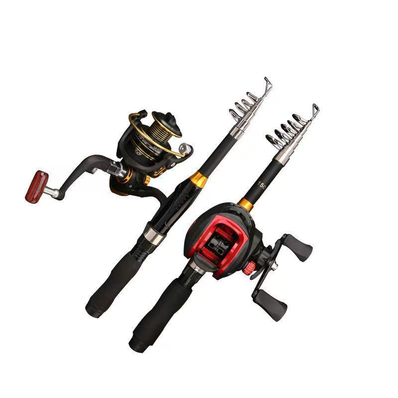 Portable Sea Fishing Rod Set: Mini Travel Fishing Gear Kit