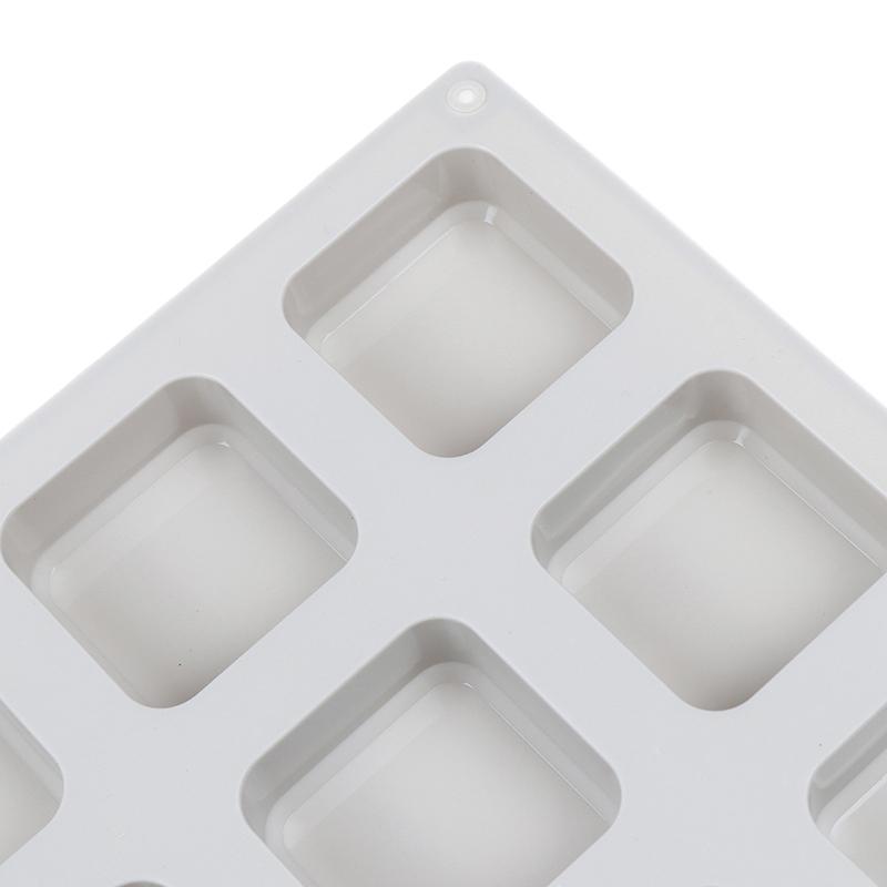 9-ти полостные квадратные силиконовые формы для мыла мыловарение своими руками мыловарение шоколадная форма