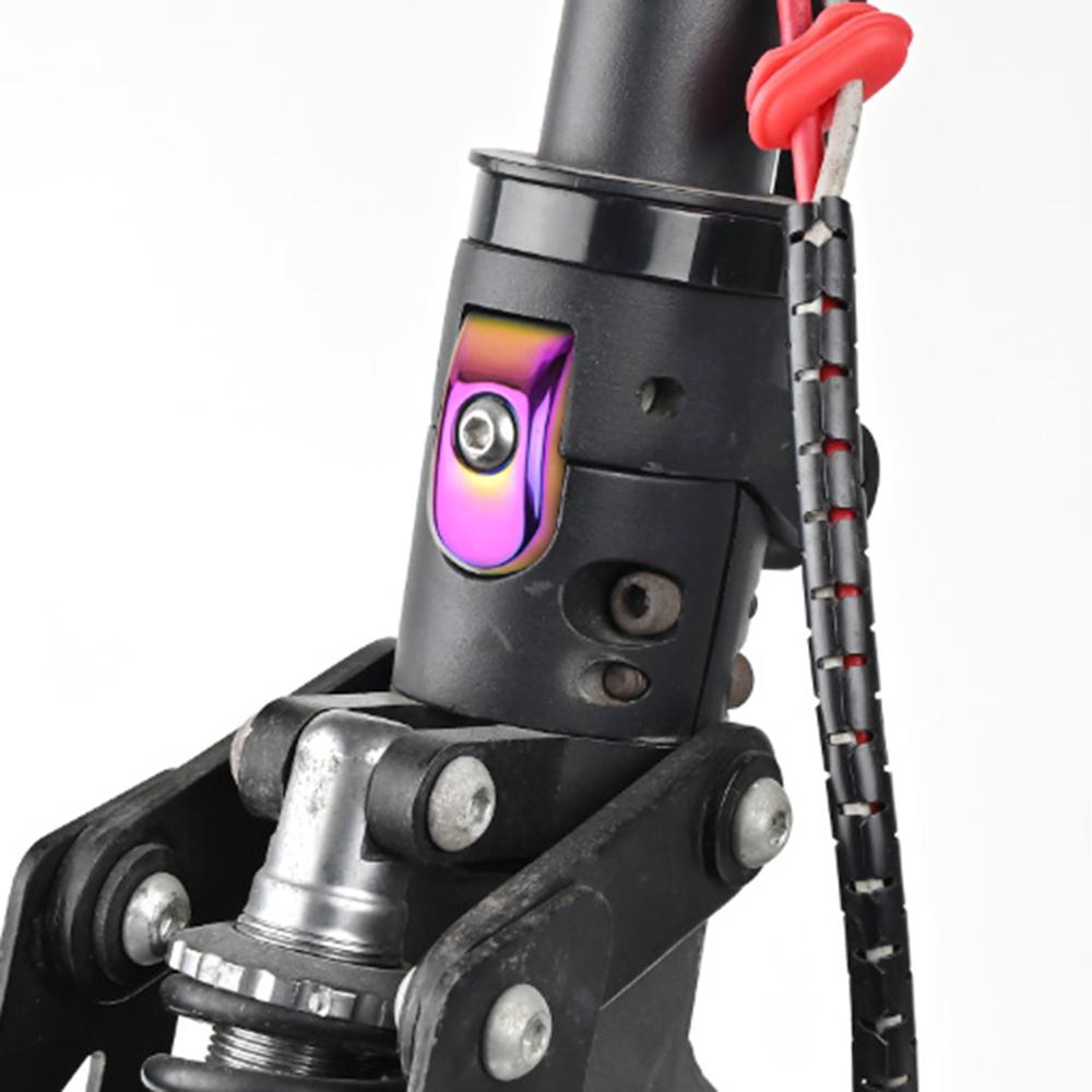 LYXM157 для электрического скутера Xiaomi M365 передний складной крюк-замок 304 нержавеющая сталь пряжка защелка комплект