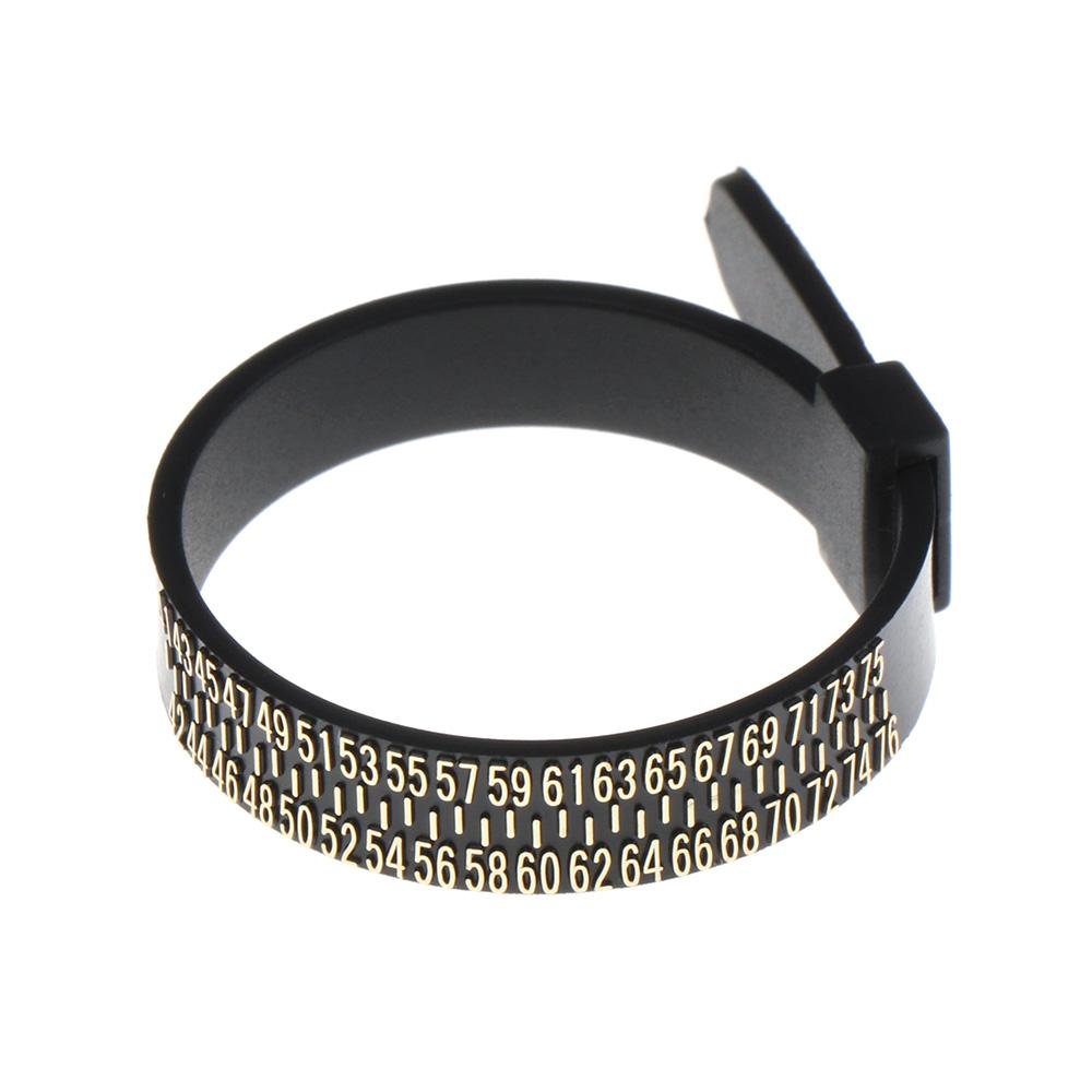 British/American Sizes A-Z Wedding Ring Band Finger Gauge Ring Sizer Measure Genuine Tester