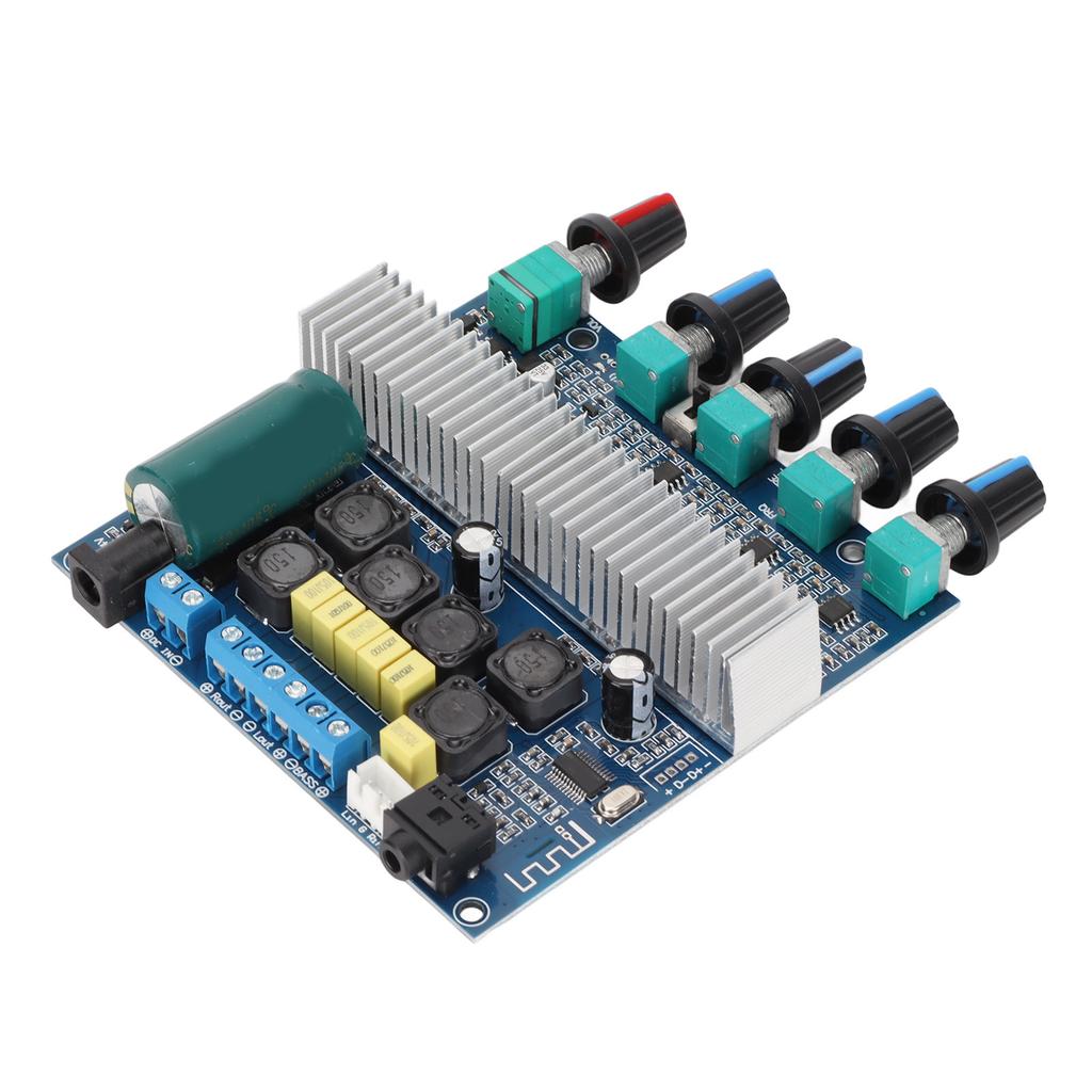 Плата усилителя сабвуфера. Плата усилителя HIFI High Power 2.1 Channel с регулировкой высоких и низких частот.