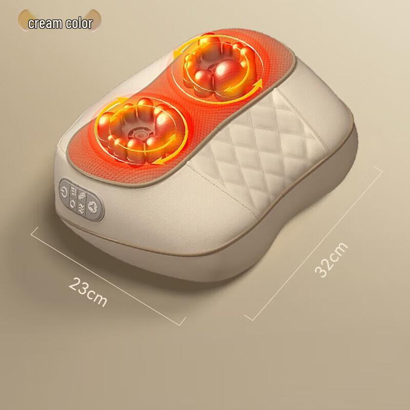 AUX Neck and Shoulder Massage Pillow CN plug (adapter included)