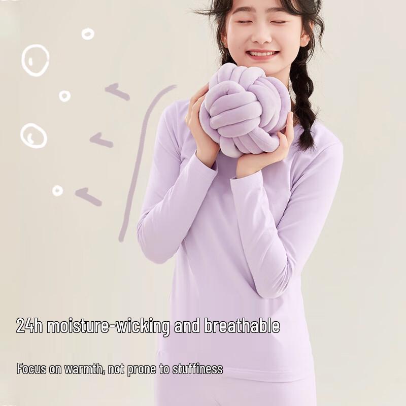 Langsha Girls' Thermal Underwear Set for Teens