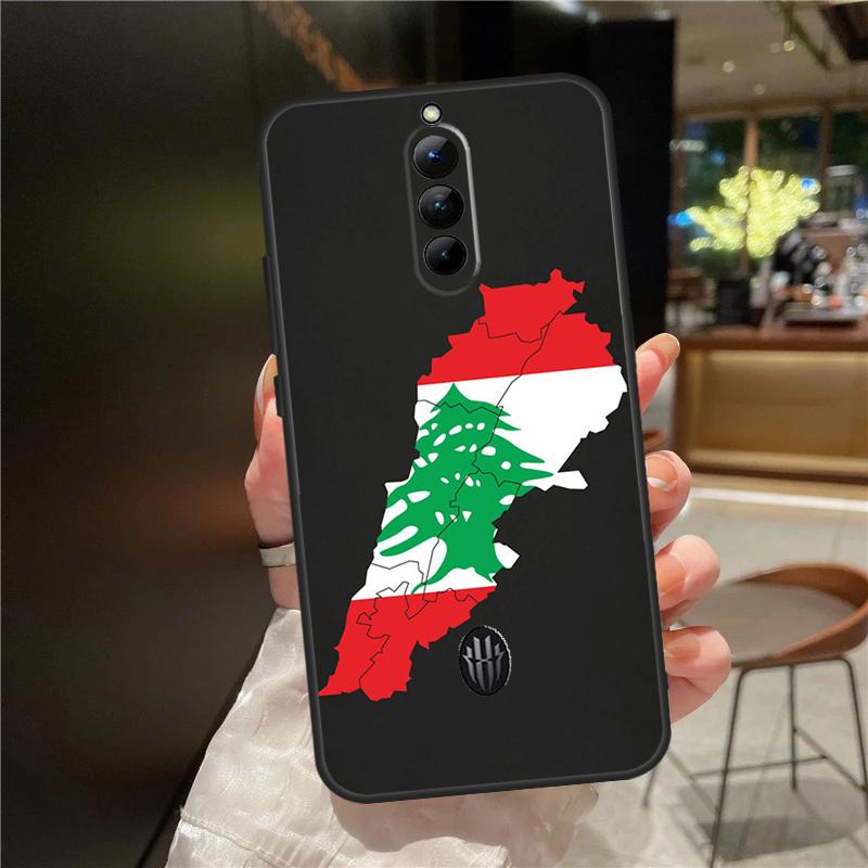 Lebanon Flag Map Case For Red Magic 9 8S 8 Pro Plus Cover For ZTE Nubia Red Magic 6S 7S 6 7 Pro 6R 5S 5G