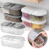Food Container Lunch Fruit Snacks Storage Box Refrigerator Crisper with Lid Camping Picnic Reusable