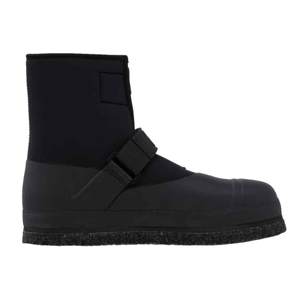 SHIMANO Резаные фетровые таби черные 3XL (Средний Круглый) ФТ-044Х