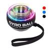 Self Starting Wrist Ball Portable Wrist Power Gyroscopic Ball Wrist Strengthening Device Black with Light