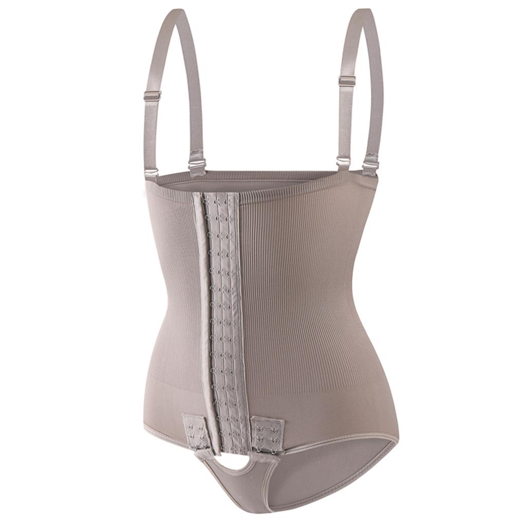 Женское Корректирующее белье Fajas Colombianas, боди для контроля живота, послеродовой скульптурный формирователь тела, компрессионный костюм для тела с укороченной талией