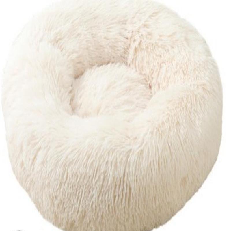 Роскошная пушистая очень большая кровать для собак, моющийся круглый диван для домашних животных, кошки, кровати, коврик, подушка для собак, подушка, кровать для домашних животных