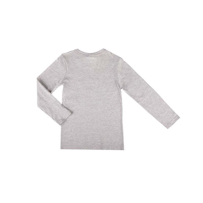 ELEVEN PARIS Детская хлопковая футболка с круглым вырезом и большим логотипом