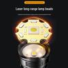 Rechargeable Waterproof Telescopic Zoom Laser Flashlight