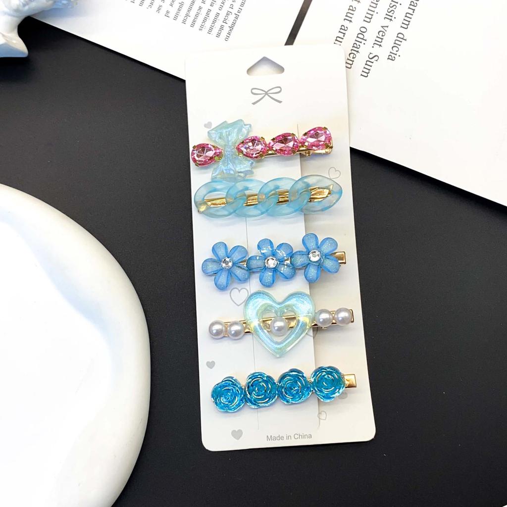 Крутая металлическая шпилька Y2K: Высококачественная горячая девчачья челка с заколкой и головной убор в виде утконоса