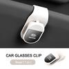 NAQF7 Car Sun Visor Mount Glasses Clip Sunglasses Storage Interior Decoration for KIA K3 K5 Sportege Picanto Optima Soul Ceed Sorento